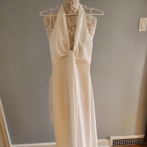 White Marilyn Monroe-esque Maxi Dress
